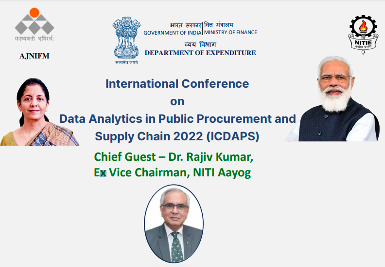 International Conference on Data Analytics in Public Procurement and Supply Chain (ICDAPS 2022) logo
