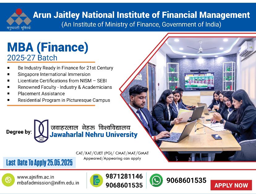 MBA Finance Bannaer