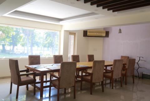 Ganga Hostel Reading Room