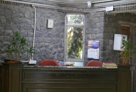 Ganga Hostel Reception